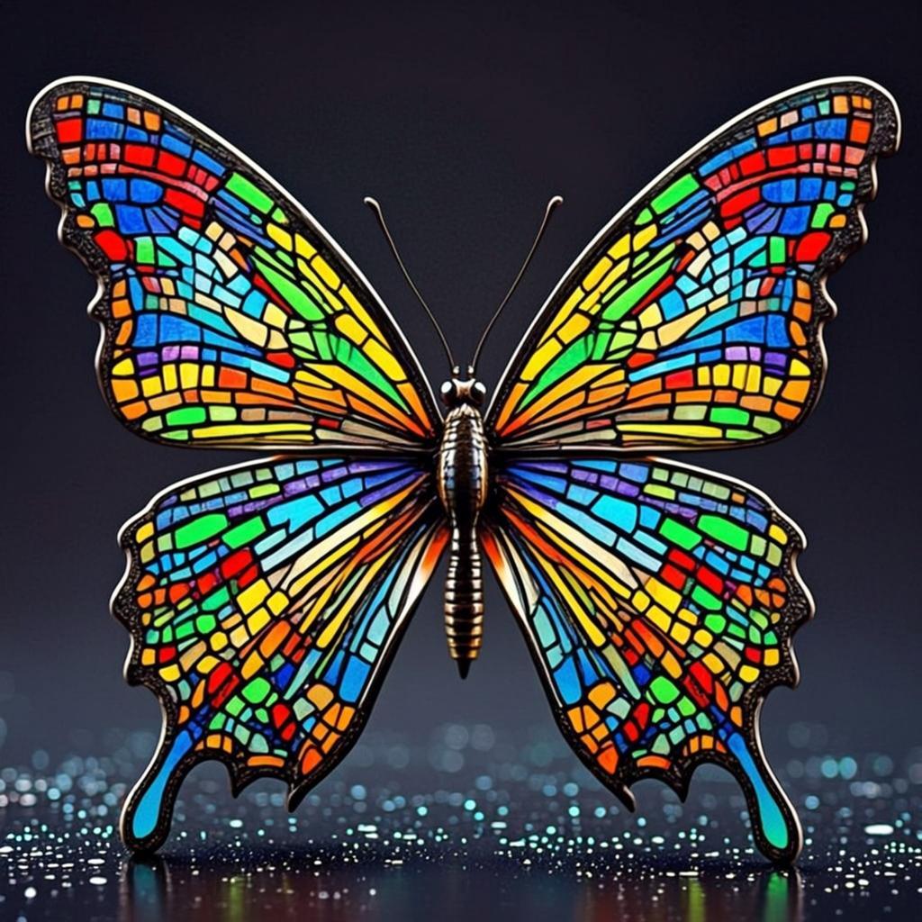 Glass Butterfly
