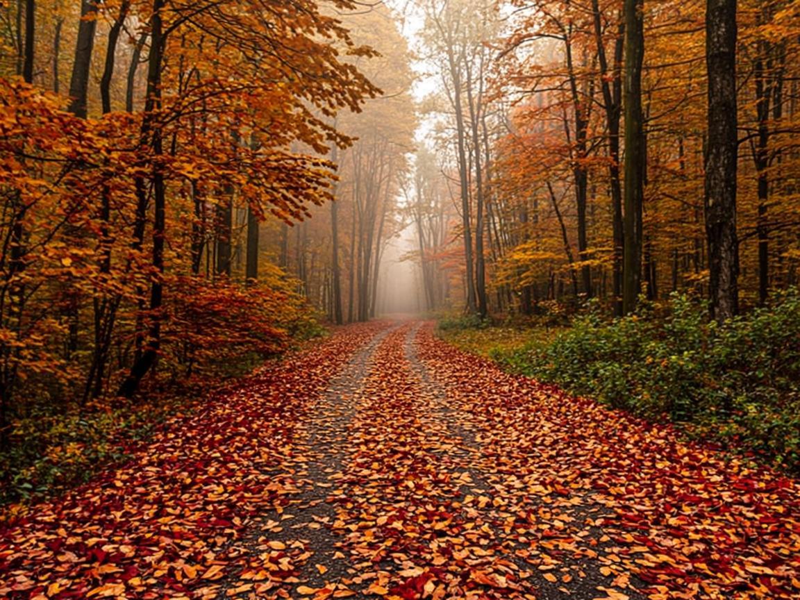 Autumn Forest Path