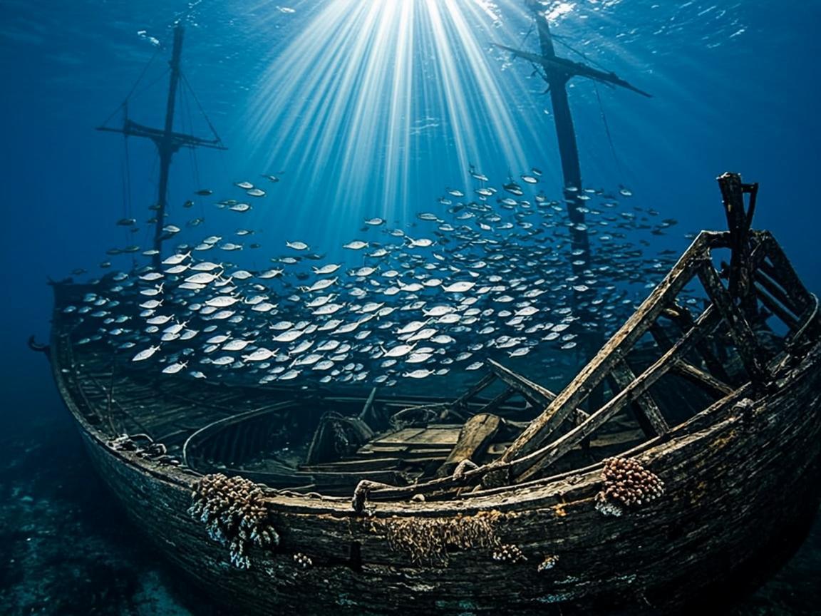 Sunken Shipwreck